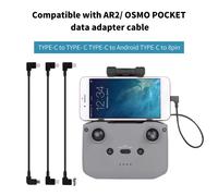Cable de datos AURORA TRADE tipo C para Mini3Pro/DJI Mavic3/Air2S, compatible con gafas de vuelo FPV para drones, transferencia rápida, Plug & Play.