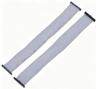 Cable de datos cinta plana gris, paso 1,27mm, IDC, doble extremo, misma dirección, 6P/10/14/16/20/30/34/40/50 Pin, descarga JTAG ISP, Uds