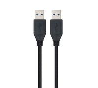 Cable de datos Ewent EC1022 1.8m USB 3.2 Gen 1 USB-A a USB-A doble blindaje negro