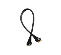 Cable de Datos PCIE4.0x8 SFF8654 A SFF8654 Macho A Macho Slimsas 8X SFF8654 X8 GEN4 para Tarjeta Gráfica GPU SSD B