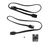 Cable de datos SATA III con pestillo de bloqueo para HDD/SSD, cable Serial ATA interno que admite transferencia de datos rápida de 6 Gbps,