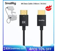 Cable de datos SmallRig 8K, 8K @ 60HZ, 100 cm/39,3 pulgadas con brida para DSLR, monitor transmisor y receptor de vídeo inalámbrico -5086 Cable 5086