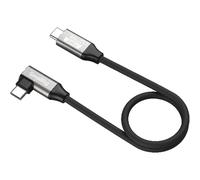 Cable de datos USB-C SmallRig 5075 (recto a acodado, 35 cm / 13,8 pulg.) (40 Gbps + 240 W + 8K)