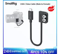 Cable de datos USB-C SmallRig, macho a hembra admite transferencia de datos de 20 Gbps, carga rápida de 240 W para jaulas/placas de montaje en forma de L 5078