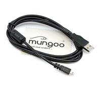 Cable de datos USB compatible con Nikon CoolPix D3100, D3200, D3300, D5000, D5100, D5200, D5300, D5500, D7100, D7200, D750 cámara digital de 1,5 m con paño de limpieza de pantalla