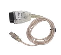 Cable de Diagnóstico K+DCAN, K+DCAN OBD2 Herramienta de Diagnóstico de Escaneo OBDii Escáner de Diagnóstico Interfaz USB con Reemplazo de CD para 3 Series E46 E83 E90