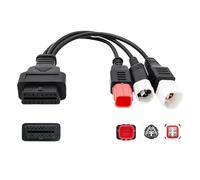 Cable De Diagnóstico OBD2, 3 + 4 + 6 Pines A OBD 16 Pines, Conector Adaptador De Enchufe De Encendedor De Cigarrillos, Sistema De Motor