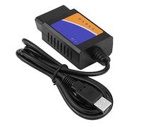 Cable de diagnóstico, OBD2 Cable de diagnóstico SB Conector V1.5 Interfaz Reemplazo del escáner para Citroenadaptador OBD USB Lector de Cable obd2 Enchufe ebm ELM 327 OBD USB OBD USB