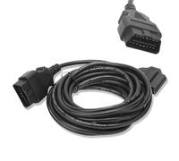 Cable De Diagnóstico Obd2, Cable De Extensión Macho A Hembra Para Coche Adaptador De Cable Extensor De Diagnóstico De 16 Pines Para Herramienta De Diagnóstico Automotriz Obd2