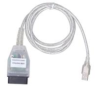 Cable de diagnóstico OBD2 Chip FT232RL de 8 Pines K D Can ABS Reemplazo de Resistencia al Calor para 1 3 5 Series X1 X5