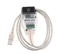 Cable de diagnóstico universal del coche del flash de la sintonización del microprocesador de OBDII MPPS V13