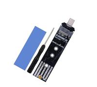 Cable de disco duro externo tipo C Nvme carcasa externa para 2230 2242 2260 2280 USB C carcasa rígida