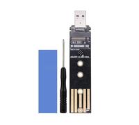 Cable de disco duro externo tipo C Nvme carcasa externa para 2230 2242 2260 2280 USB C carcasa rígida