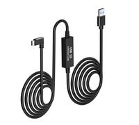 Cable de diseño ergonómico, enlace de transferencia de datos de alta velocidad para Oculus Quest2/3, accesorios para auriculares de realidad