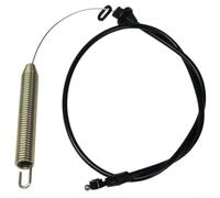 Cable de embrague 532175067 apto para Craftsman Riding Mower Deck Cable de compromiso Funda de goma de 45 pulgadas en total