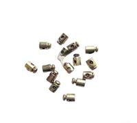 Cable de embrague, bloqueo de cuerda de alambre, paquete de 30/50/100, ajuste de cabeza ajustable de 8 x 9 mm, control de tensión seguro para un funcionamiento suave, construcción de acero para