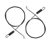 Cable de embrague embrague tubo Cable De Embrague De Barrena 946-04230B Compatible Con Quitanieves MTD Cub Cadet Troy-Bilt Columbia 746-04230B 946-04230A 946-04230 (2 Unidades)