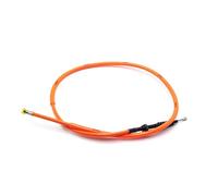 Cable de embrague Manguera de freno hidráulica reforzada trenzada para motocicleta, tubo de manguera de aceite de embrague para motor NC CB universal(NC Orange)