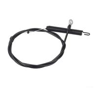 Cable de embrague para recortadora de cuerda, cable interior de 75 pulgadas / conducto de 59 pulgadas, cable de tracción de repuesto OEM, construcción de nailon negro, para CT126, YT3000, PB195H42LT y