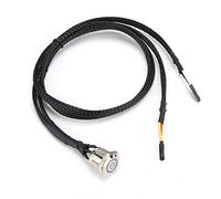 Cable de Encendido de Computadora con Botón, Interruptor de Reinicio de Energía de Computadora Cable LED Kit de Cables Ensamblado para Computadora Escritorio(Rojo)