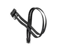 Cable de enrutamiento interno de GPU, adaptador de cinta plana de 12 VHPWR a 2 x 8 pines para computadora de escritorio, tarjeta gráfica, montaje de GPU, divisor de potencia gráficos, cable de