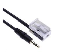 Cable de Entrada AUX de 3,5 mm AUX Jack Adaptador de Radio para Mercedes M Clase W251, W164, R W221, W251, S W221, R230, SL R230, CL (2004-2006) | 1,5 m