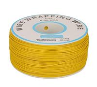 Cable de Envoltura 30AWG, Alambre de Cobre Estañado, 0,25 mm, Carrete Triple Color Negro/Azul/Amarillo para Pruebas Electrónicas
