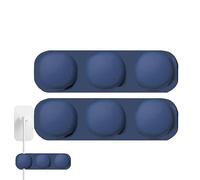 Cable de Escritorio - Adhesivo Versátil Silicona Cordón Organizador | Cable para la Mesita de Noche de Oficina de Coche de Trabajo en el Hogar Organizador de Escritorio