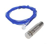 Cable de espada de metal de 1 m y punta de punto, accesorios de reparación de cabeza de esgrima azul para mantenimiento diario, piezas de repuesto de fácil instalación