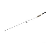 Cable de estrangulador de carburador de empuje para vehículos de motor, cable de llama de 6 mm/10 mm, adecuado para cable de control del acelerador de motocross, 1 unidad (2 metros)