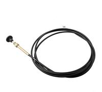 Cable de estrangulador de parada de motor, acelerador de capó para uso comercial de coche, camión, 2-5 m de longitud, 6 mm o 10 mm de grosor, compatible con motores de gasolina diésel (3,5 m)
