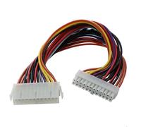 Cable de extensin de alimentacin ATX de 24 pines macho a hembra para fuente de alimentacin de ordenador de 29,5 cm