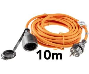 Cable de extensión 10m, IP444 Naranja 4250416339911