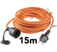 Cable de extensión 15m, IP444 Naranja