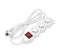 Cable de extensión 3 velocidades 2P+Z, con interruptor ES-5/W/5