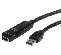 Cable De Extensión Activo USB 3.0 A Macho A Hembra, 3m Negro - USB3AAEXT3M