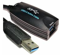 Cable De Extensión Activo USB 3.0 SuperSpeed A Macho A Hembra De 5M [006105]