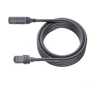 Cable de extensión adaptador Gens 3 RJ45 con doble blindaje y cabezal impermeable IP68, compatible con equipos de satélite rectangulares Starlinks, hecho para una conectividad constante en interiores