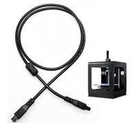 Cable de extensión AMS Lite de 4 pines para Bambu Lab A1/A1mini, cable de extensión con núcleo de cobre de 1 m 22 AWG con anillo magnético (no para X1 P1)