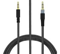 Cable de extensión auxiliar de 3,5 mm trenzado de nailon para auriculares de juego HyperX Cloud Mix Alpha S.