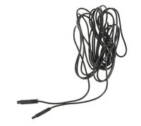 Cable de Extensión AV para Coche de 4 Pines 2, 5m Negro | Pvc, Interfaz Car Av, Uso con Av Devices y Dash Cams, Alcance Trasero Ampliado