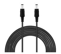 Cable de extensión CC Macho a Macho 2,1x5,5mm 12V Cable de extensión de alimentación 1M 2M 3M 5M 10M for cámara CCTV DVR Bomba de Tira LED Independiente(20m)