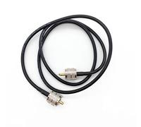 Cable de extensión coaxial RG-58, 100cm, con 2 conectores PL-259 (M)