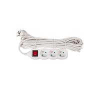 Cable de extensión con interruptor 3 enchufes con/o cable P1310