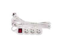 Cable de extensión con interruptor 3 enchufes con/o cable P1317