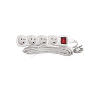 Cable de extensión con interruptor 4 enchufes con/o cable P1415