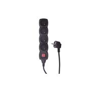 Cable de extensión con interruptor 4 enchufes z/u PC1415