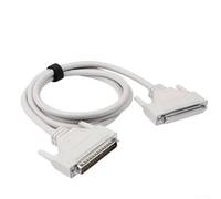Cable de extensión DB37 macho a macho de 37 pines diseñado para redes industriales y de dispositivos, lo que permite una comunicación de datos estable en configuraciones complejas (3 metros)