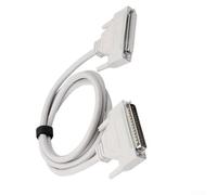 Cable de extensión DB37 macho a macho de 37 pines diseñado para redes industriales y de dispositivos, lo que permite una comunicación de datos estable en configuraciones complejas (1,5 metros)