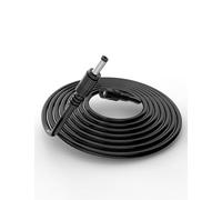 Cable de extensión DC Tonton de 3M para Alexa Echo 1.ª/2.ª Generación, Echo Show 1.ª Generación, Plus 1.ª Generación, Echo Link, Echo Look, Fire TV 2.ª Generación, Cable de Cobre 18AWG, 3M Negro